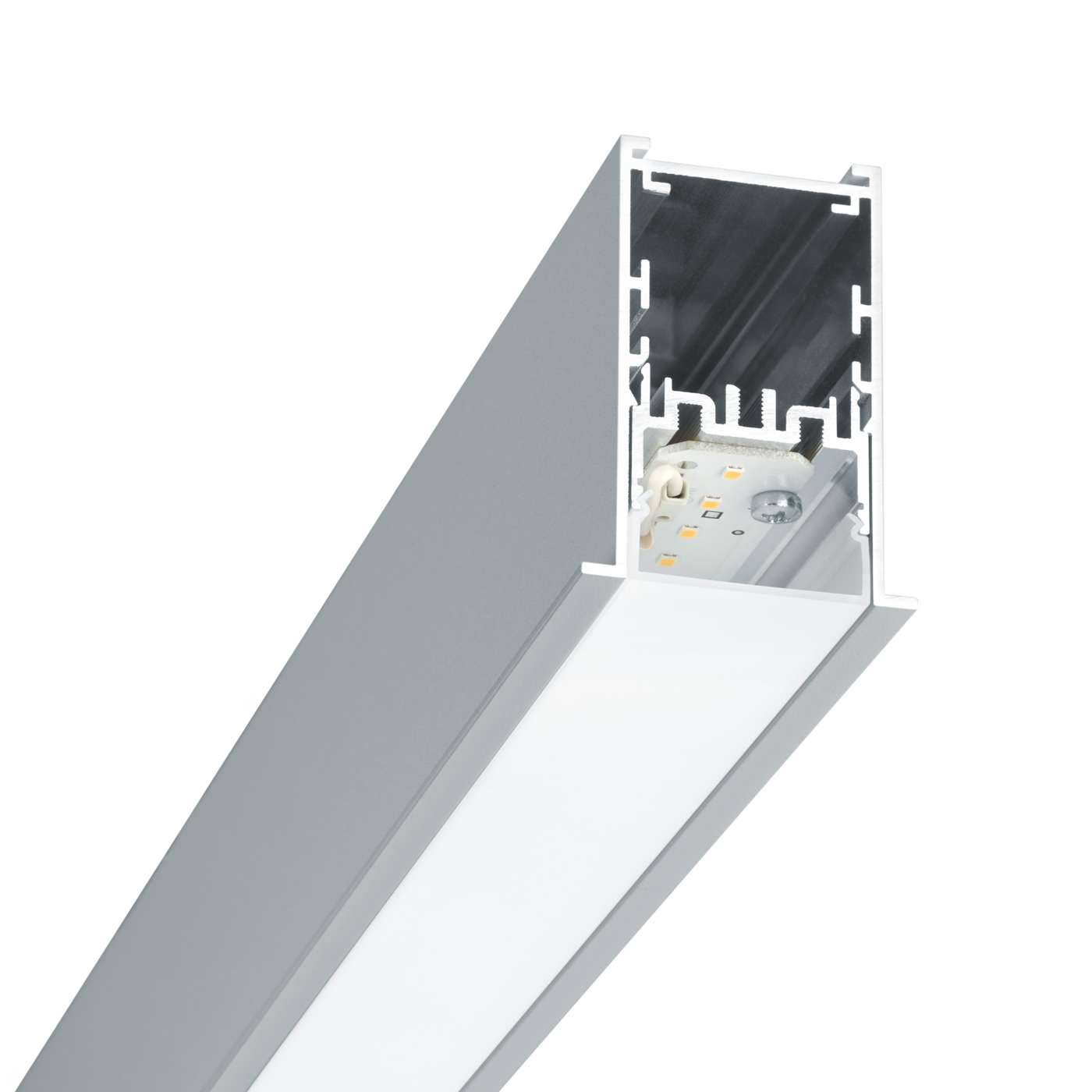 TRAXX EVO Einbauleuchte opal silber