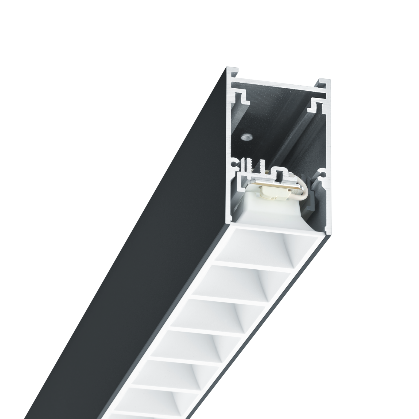 TRAXX EVO MR Anbau schwarz Raster weiss