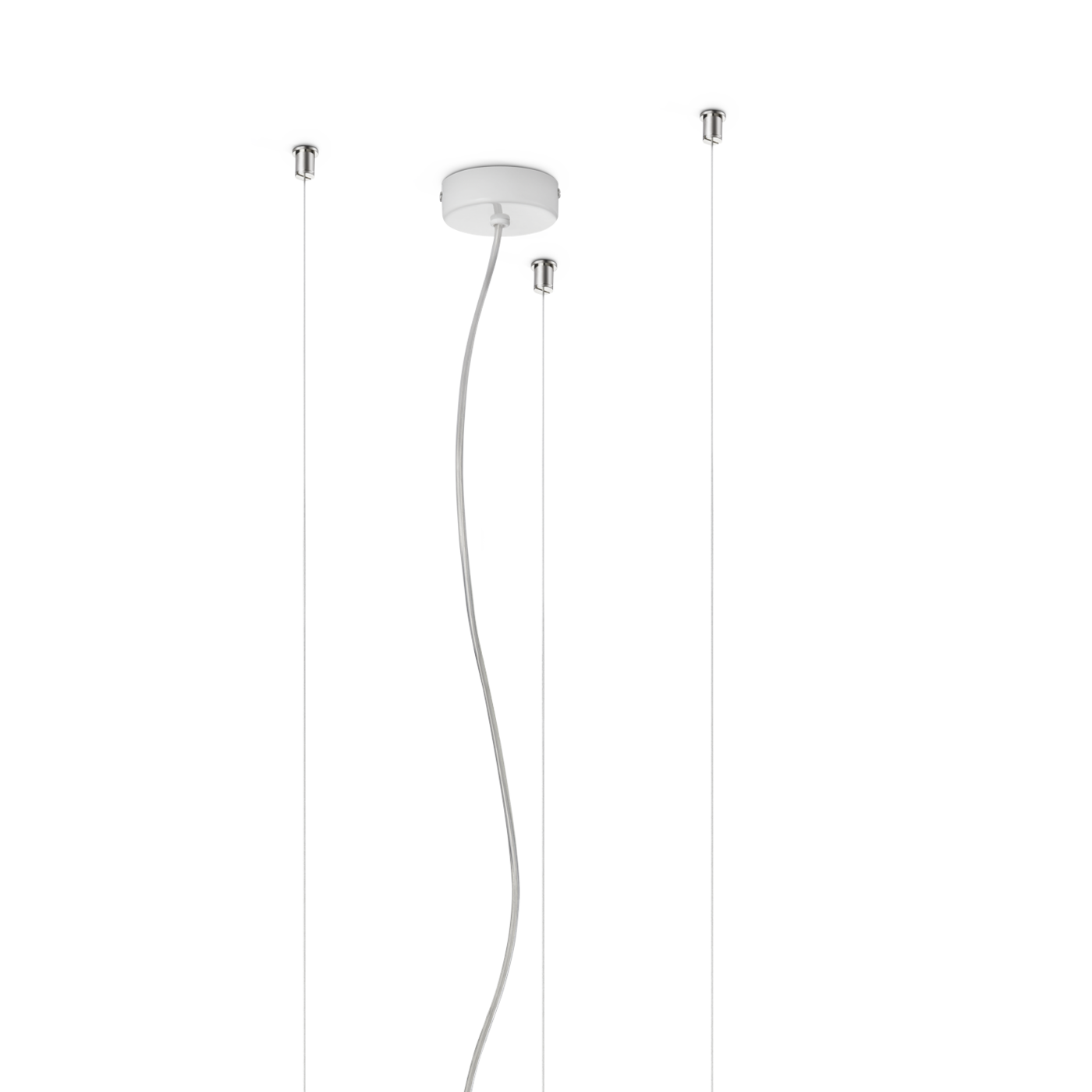 Single rope suspension, round